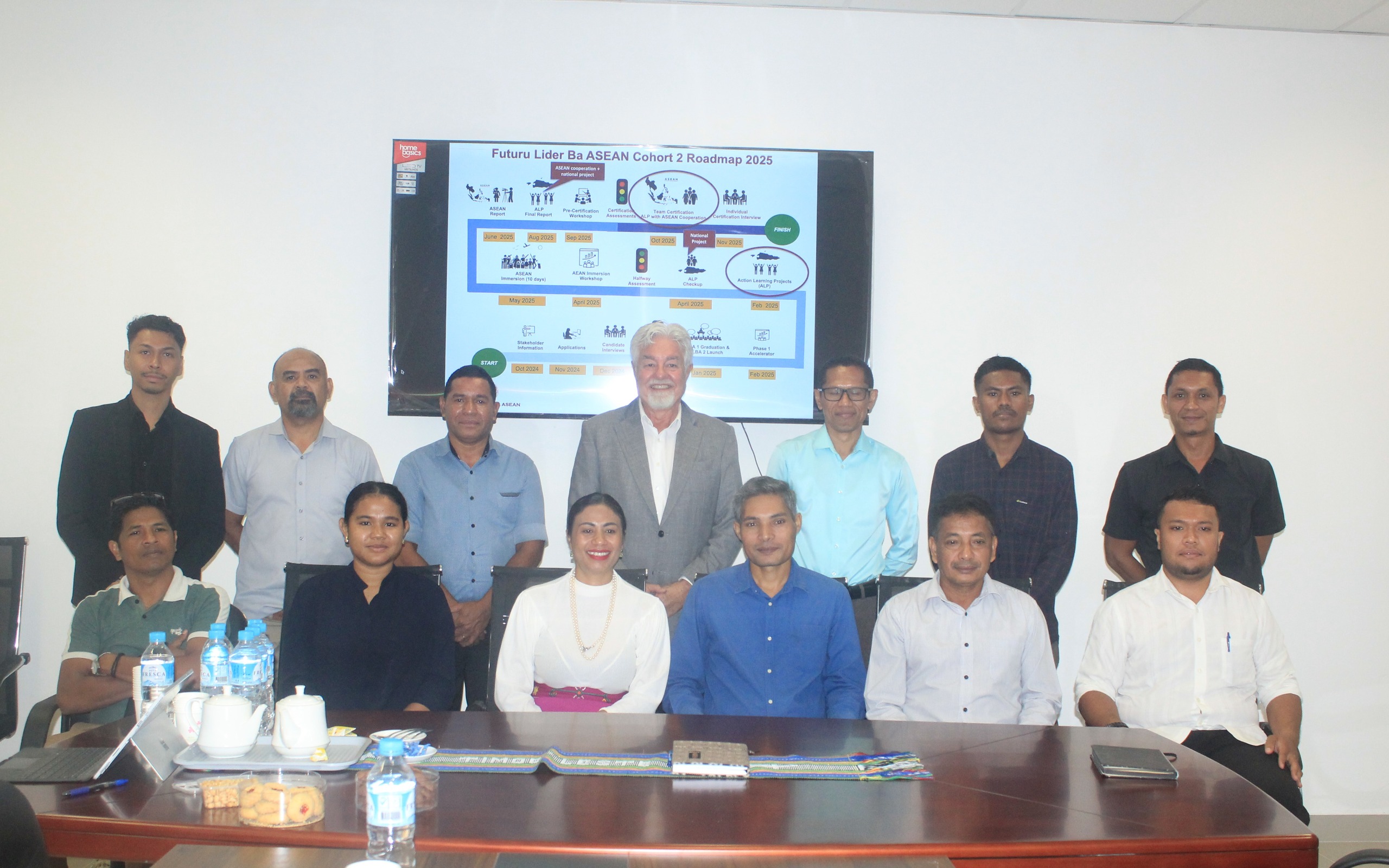 Vise-Prezidente Assuntu Asian WTO Partisipa no involve Iha Enkontru Diskusaun Dezenvolvimentu Lideransa Juventude Timoroan Liu-Husi Programa FLBA